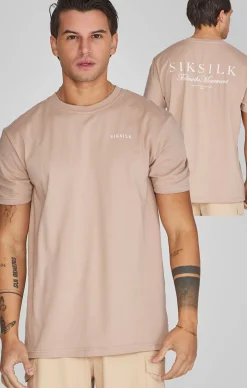 Beige Graphic T-Shirt