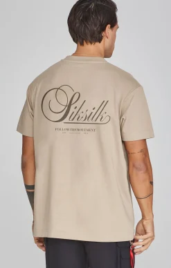Beige Graphic T-Shirt