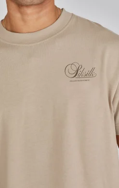 Beige Graphic T-Shirt