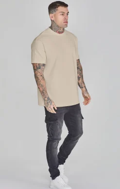 Beige Oversized T-Shirt