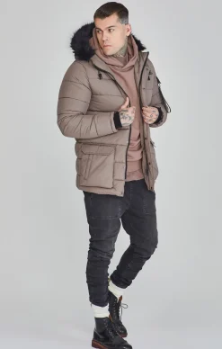 Beige Parka