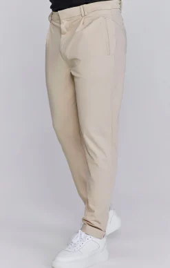 Beige Smart Chinos