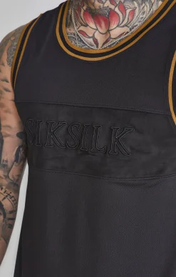 Black Basketball Vest