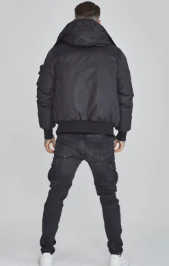 Black Bomber Jacket
