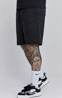 Black Cargo Shorts
