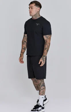Black Cargo Shorts