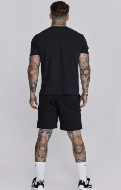 Black Cargo Shorts