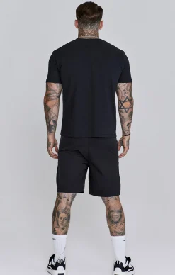 Black Cargo Shorts
