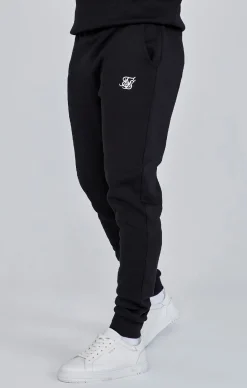 Black Essential Cuffed Jogger