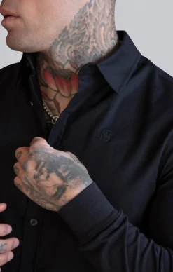 Black Essentials Long Sleeve Shirt