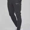 Black Essentials Poly Joggers