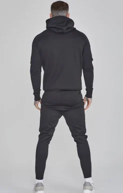 Black Essentials Poly Joggers