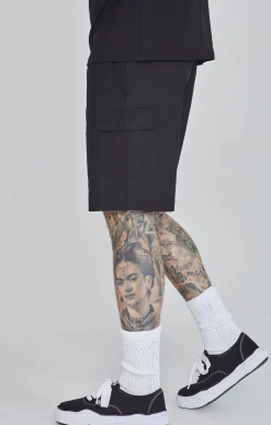 Black Flight Cargo Shorts