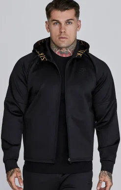 Black Full Zip Hoodie