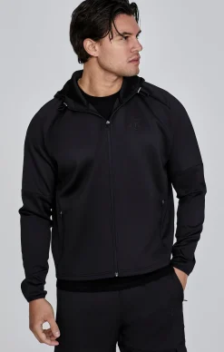 Black Full Zip Hoodie