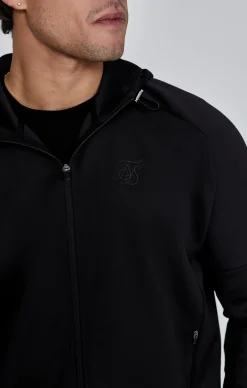 Black Full Zip Hoodie