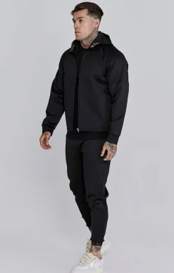 Black Full Zip Hoodie