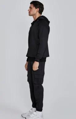 Black Full Zip Hoodie