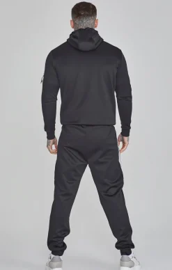 Black Full Zip Hoodie