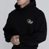 Black Graphic Hoodie