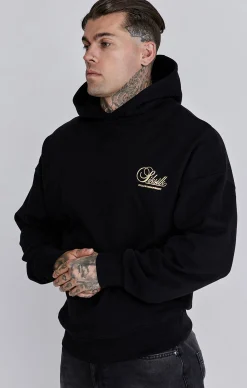 Black Graphic Hoodie