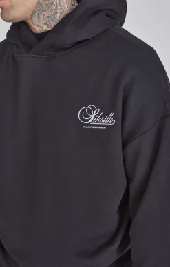 Black Graphic Hoodie