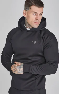 Black Muscle Fit Hoodie