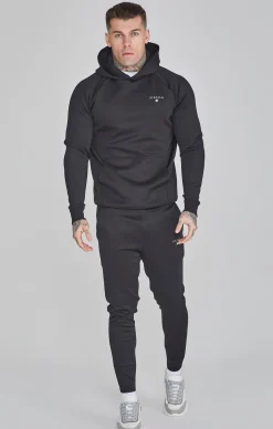 Black Muscle Fit Hoodie