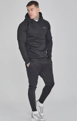 Black Muscle Fit Hoodie