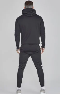 Black Muscle Fit Hoodie