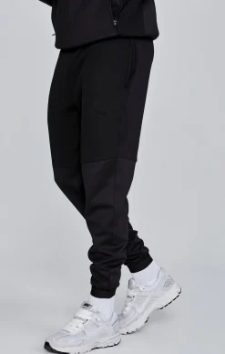Black Muscle Fit Joggers