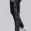 Black Muscle Fit Joggers