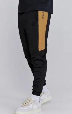 Black Muscle Fit Joggers