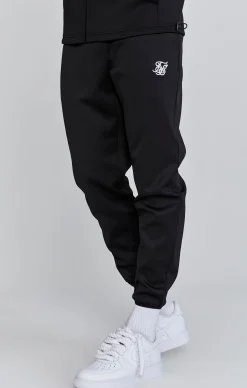 Black Muscle Fit Joggers