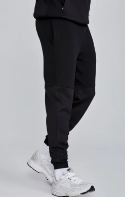 Black Muscle Fit Joggers