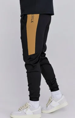 Black Muscle Fit Joggers