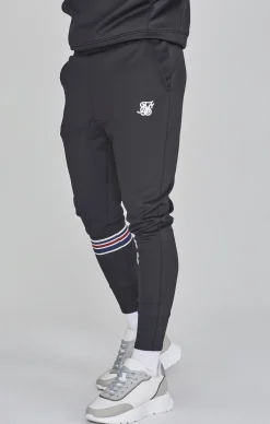 Black Muscle Fit Joggers