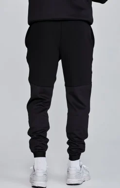 Black Muscle Fit Joggers