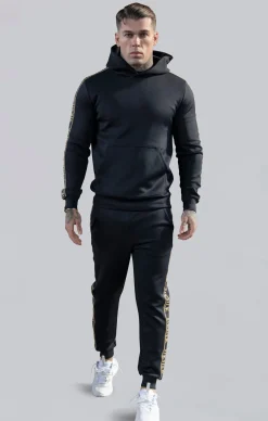 Black Muscle Fit Joggers