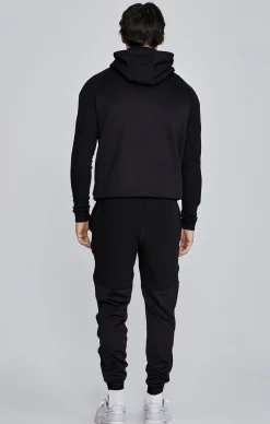 Black Muscle Fit Joggers