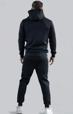 Black Muscle Fit Joggers