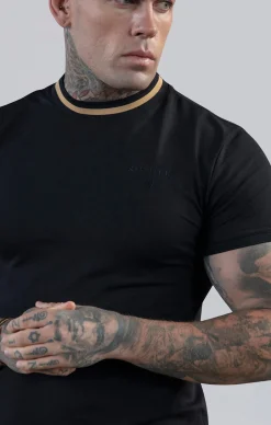 Black Muscle Fit T-Shirt