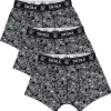 Black 3Pk Paisley Boxer