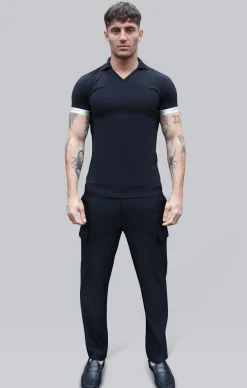 Black Polo T-Shirt