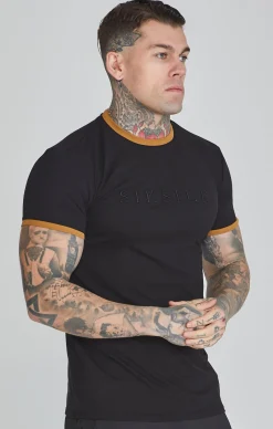 Black Ringer T-Shirt