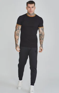 Black Ringer T-Shirt