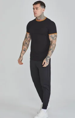 Black Ringer T-Shirt
