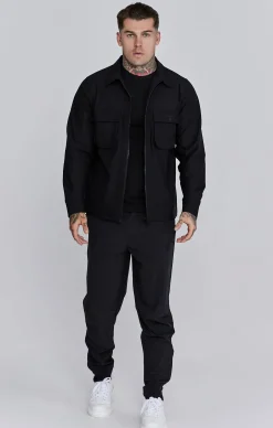 Black Smart Joggers