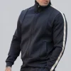 Black Track Top