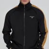 Black Track Top